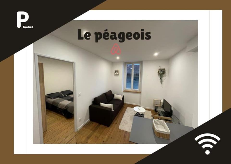 Le Peageois : Appartement Lumineux Et Calme Bourg-de-Péage Kültér fotó